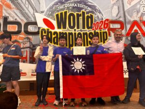 台中學子征戰日本 RoboRAVE 機器人世界賽　強勢包辦高中組冠亞軍